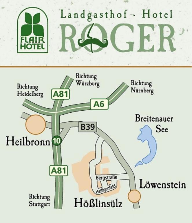 Flair Hotel Landgasthof Roger Loewenstein Ngoại thất bức ảnh